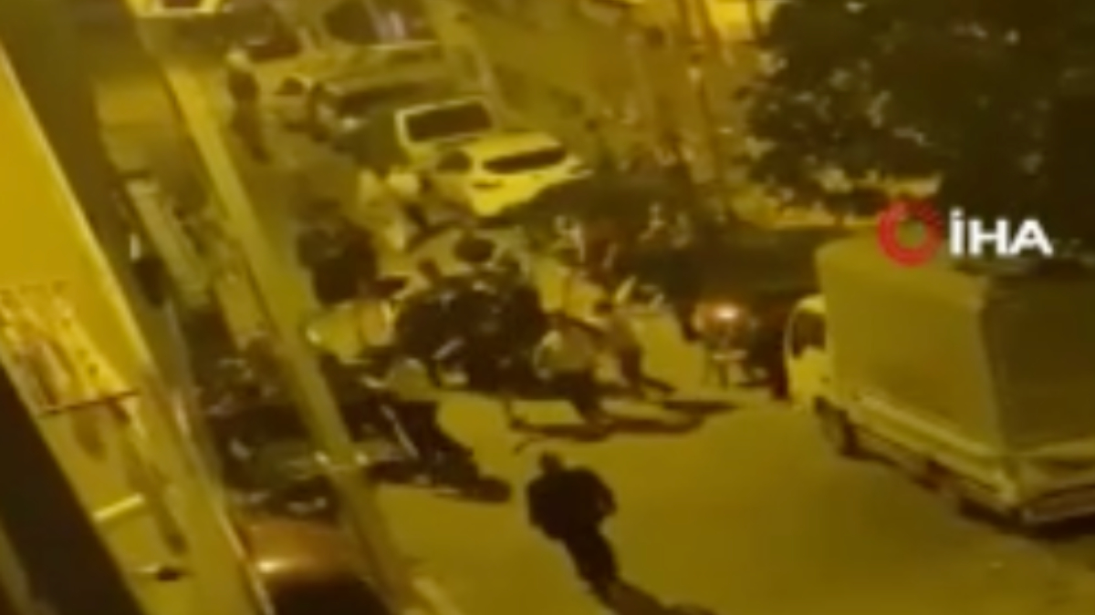 İstanbul'da kına gecesinde gelin ve damat tarafı birbirine girdi