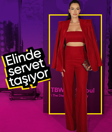 Kombini servet değerinde! Fahriye Evcen'in çantası ve saatinin fiyatı dudak uçuklattı