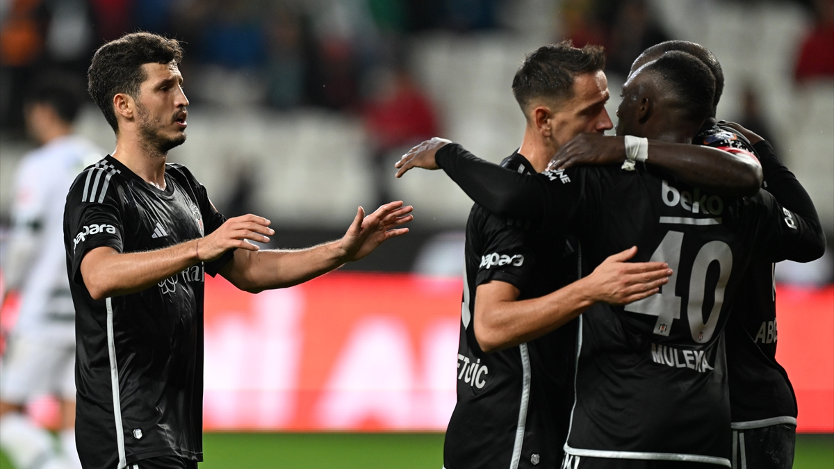 Beşiktaş, Konyaspor deplasmanında kazandı