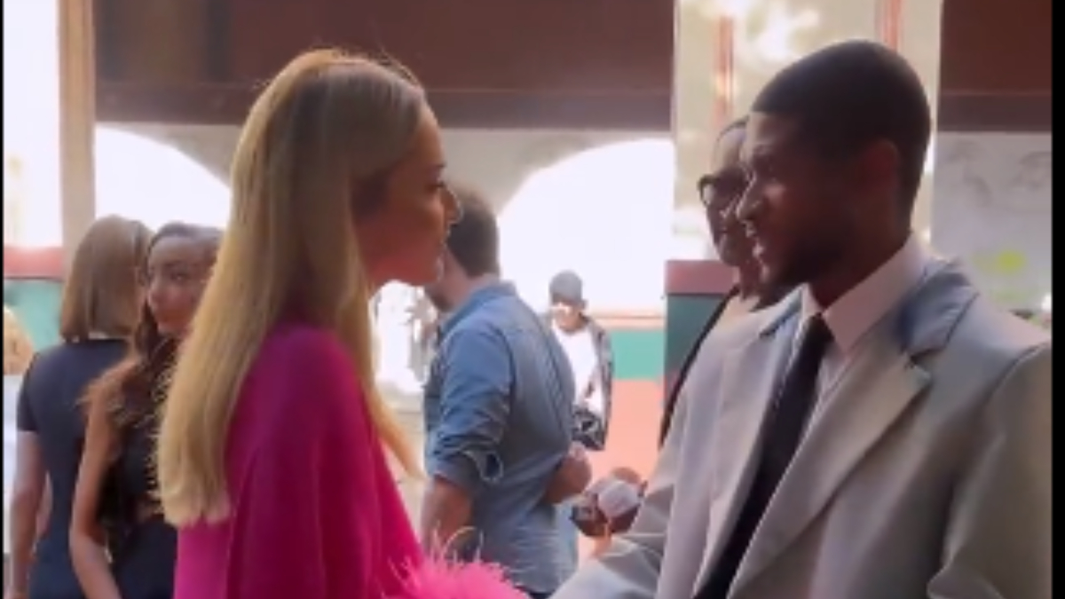 Hadise ile Usher buluşması