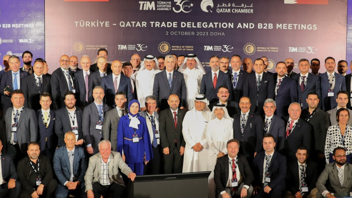 Türk ticaret heyeti ile Katarlı iş insanları buluştu