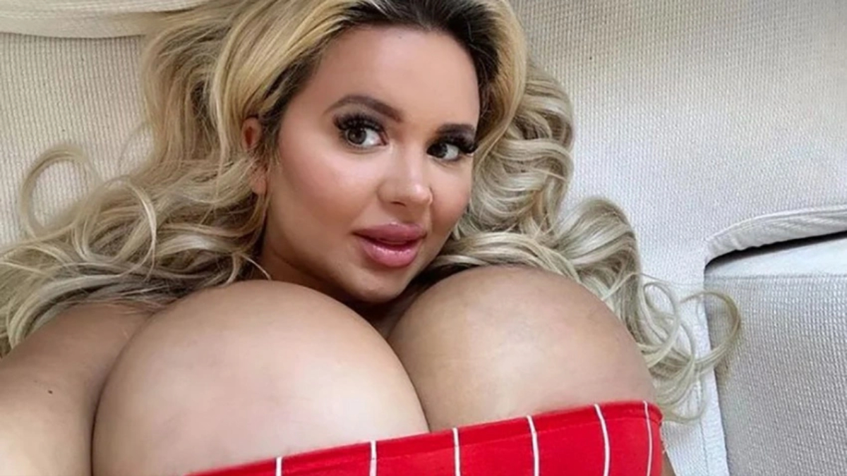 Asla durmuyor! Dünyanın en büyük göğüslü kadını kendi rekorunu kıracak... İlk defa açıkladı