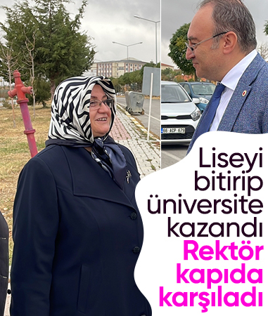 Yozgat'ta 59 yaşında üniversitede ilk gün heyecanı