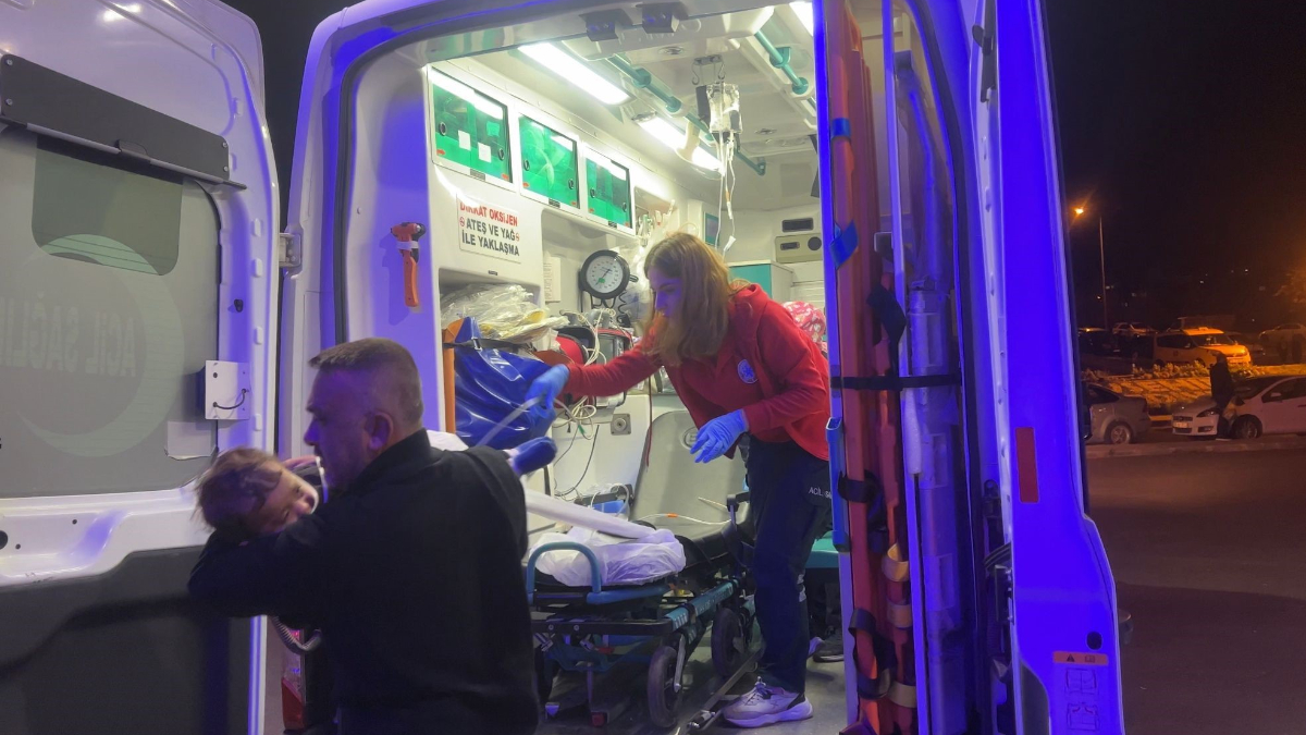 Nevşehir'de boğazına kuru fasulye kaçan bebek tedavi altında
