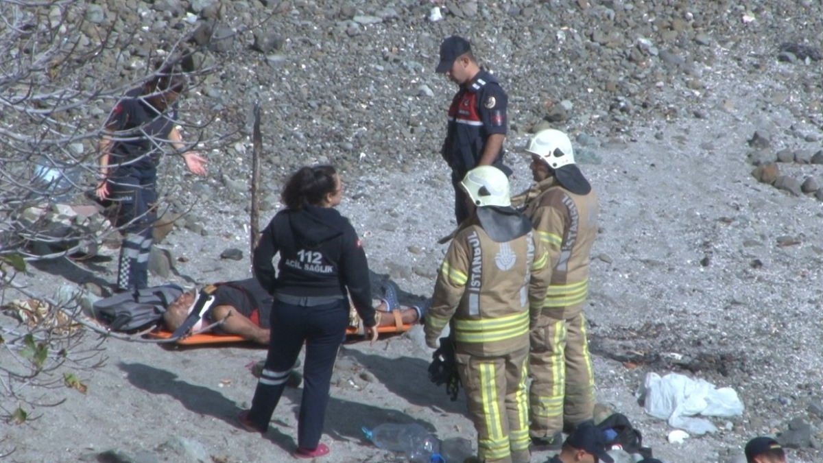 Sarıyer'de su doldururken düşerek bacağını kırdı, 5 gün sonra bulundu