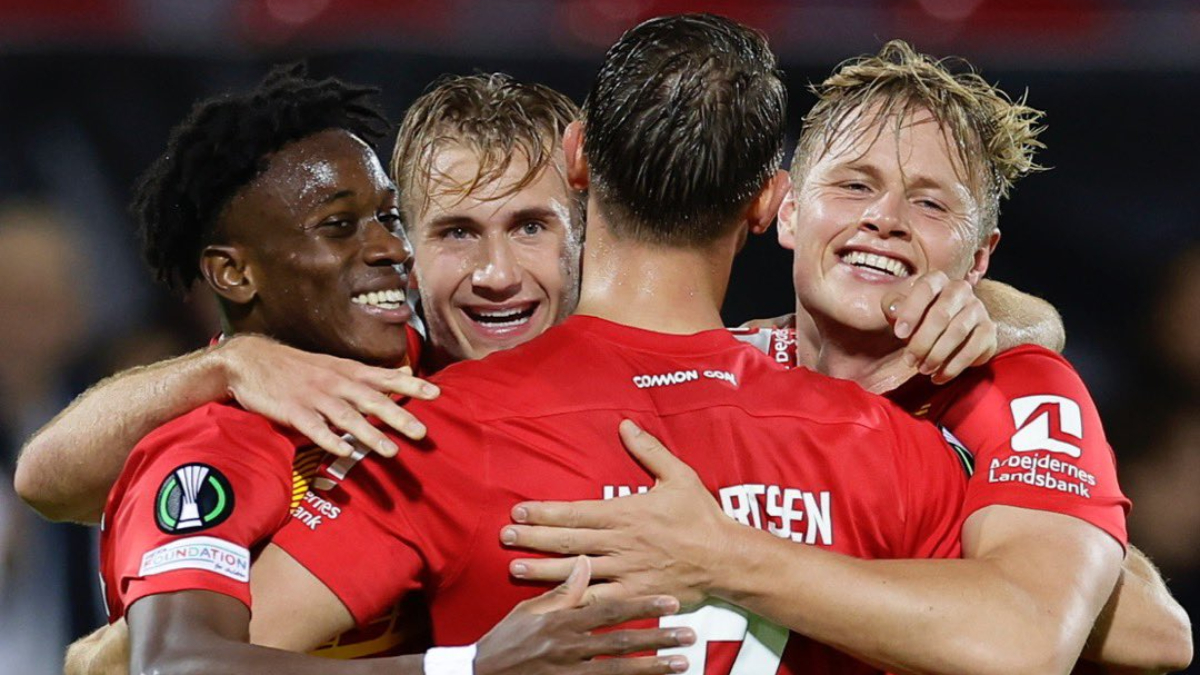 Fenerbahçe'nin grubunda Nordsjaelland, Ludogorets Razgrad'ı 7 golle devirdi