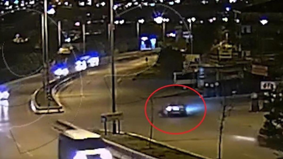 Kırıkkale'de yolun karşısına geçerken ölümden döndü