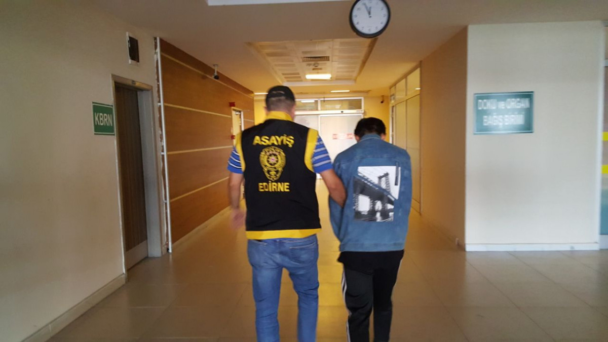Edirne'de polisim yalanı tutmadı! Suçüstü yakalandı