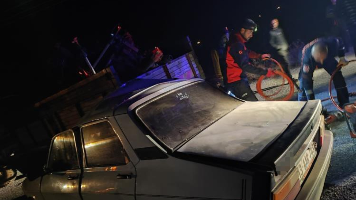 Bitlis'te trafik kazası: 1 ölü, 1 yaralı