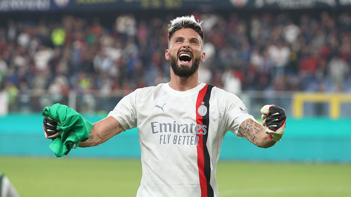 Milan, OIivier Giroud'nun kaleci formasını satıyor