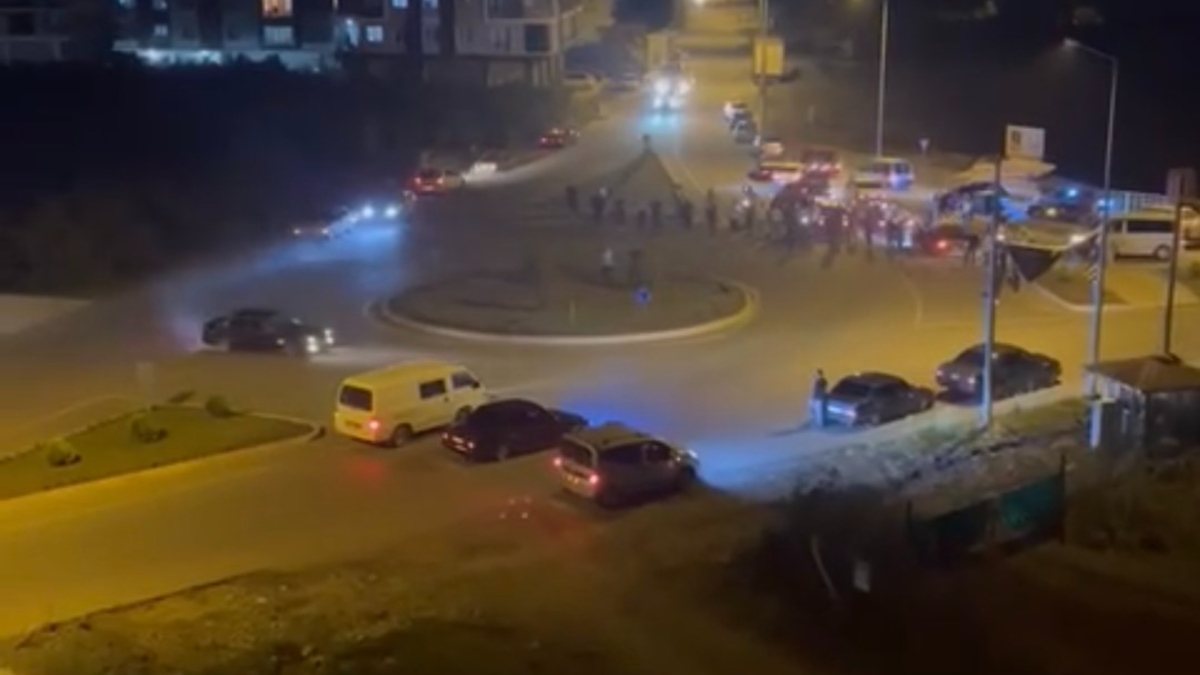 Ordu'da kavşakta drift yapan sürücülere 36 bin lira ceza kesildi