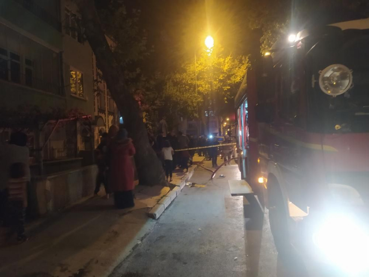 Ankara'da yangın dehşeti! 6 aylık bebek öldü...