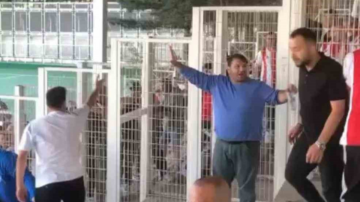 Bursa'da amatör lig maçında başlayan kavga tribünlere de sıçradı