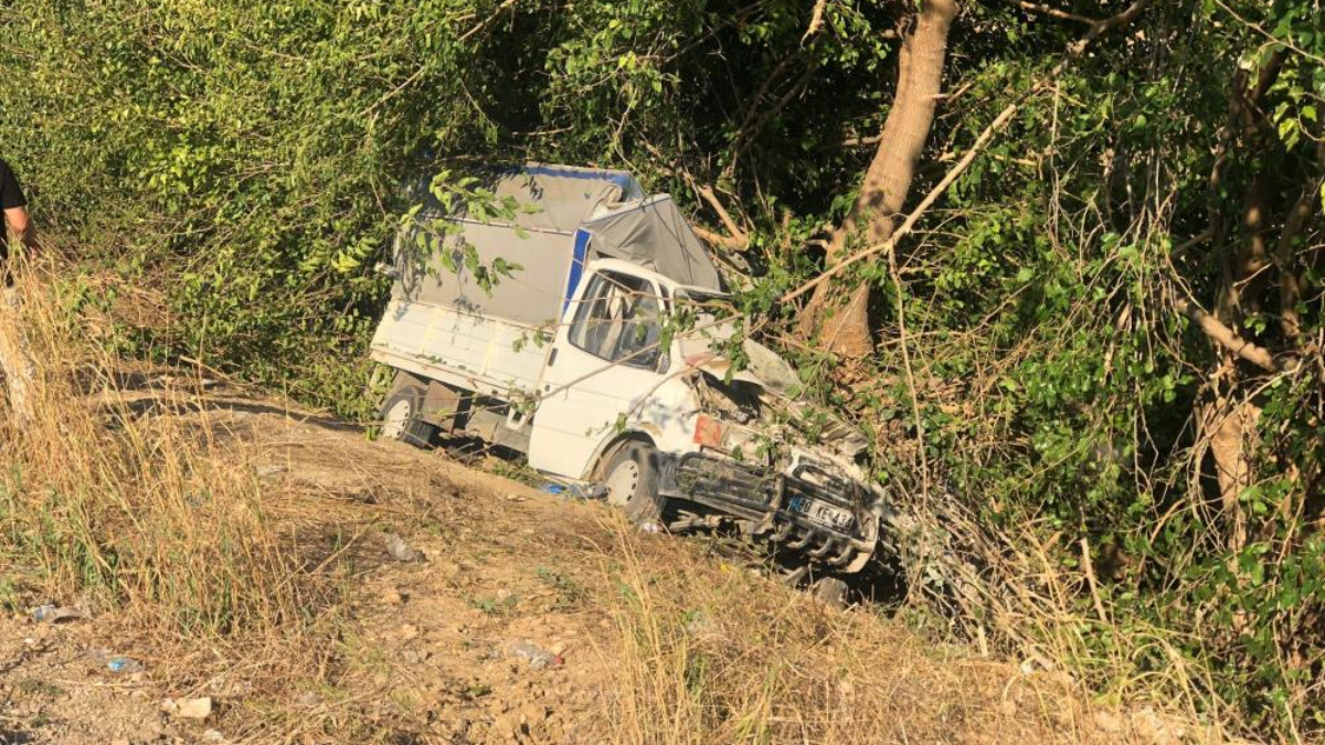 Adana'da kamyonet kaza yaptı: 3 ölü