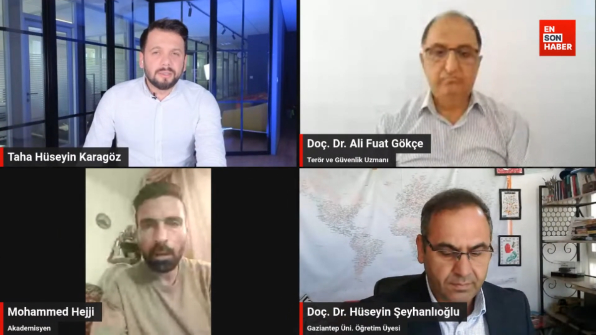 İsrail'in Gazze bombardımanı Ensonhaber canlı yayınına yansıdı