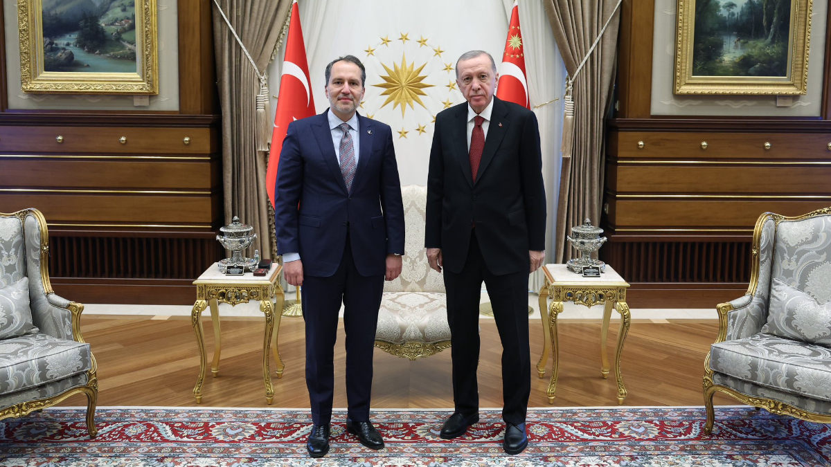 Cumhurbaşkanı Erdoğan, Fatih Erbakan'ı kabul etti