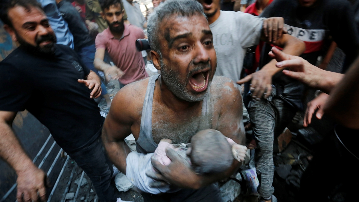 İsrail'in Gazze bombardımanı sürüyor: Ölü sayısı 1417'ye çıktı