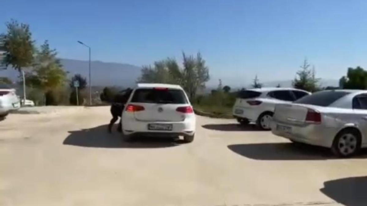 Tokat'ta çocuk kaçırma tatbikatı gündem oldu! Güvenlik görevlisi şans eseri yaralanmadı
