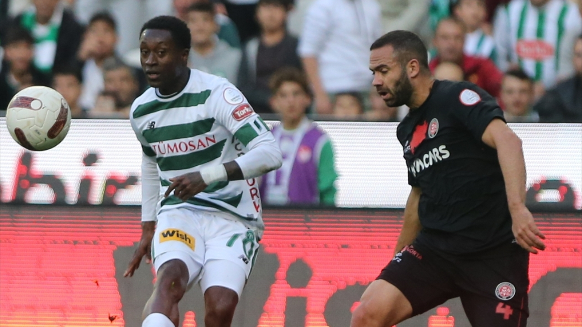 Konyaspor, Fatih Karagümrük karşısında 1 puanı son dakikada aldı!