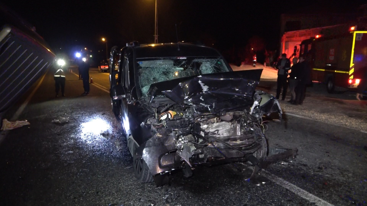 Elazığ’da trafik kazası: 1 ölü, 3 yaralı