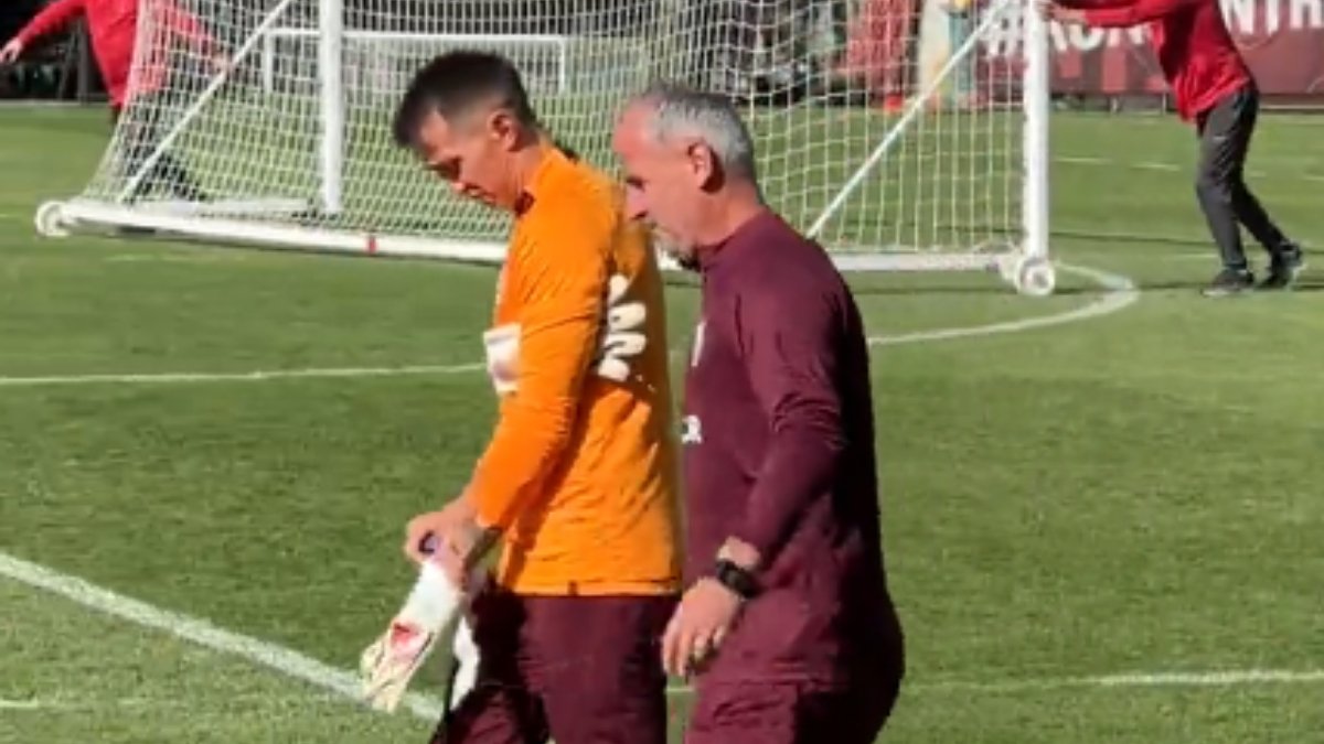 Sakatlanan Fernando Muslera, Bayern Münih maçı öncesi antrenmana katıldı