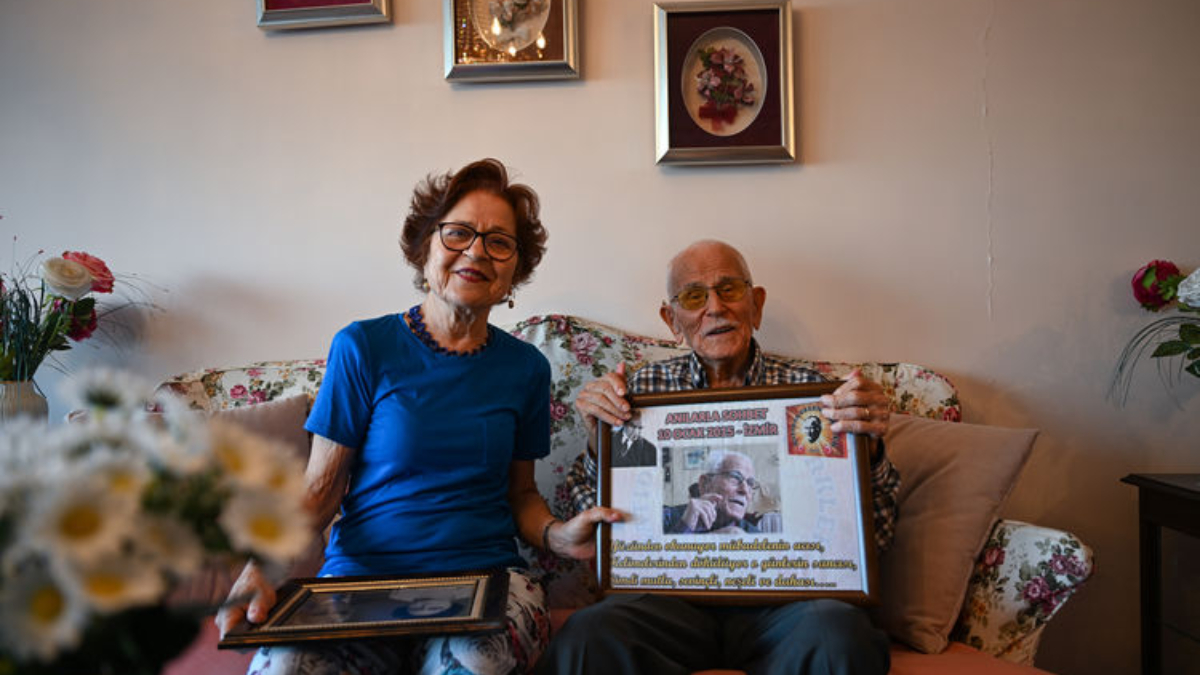 101 yaşındaki emekli öğretmen en acı 10 Kasım'ı anlattı