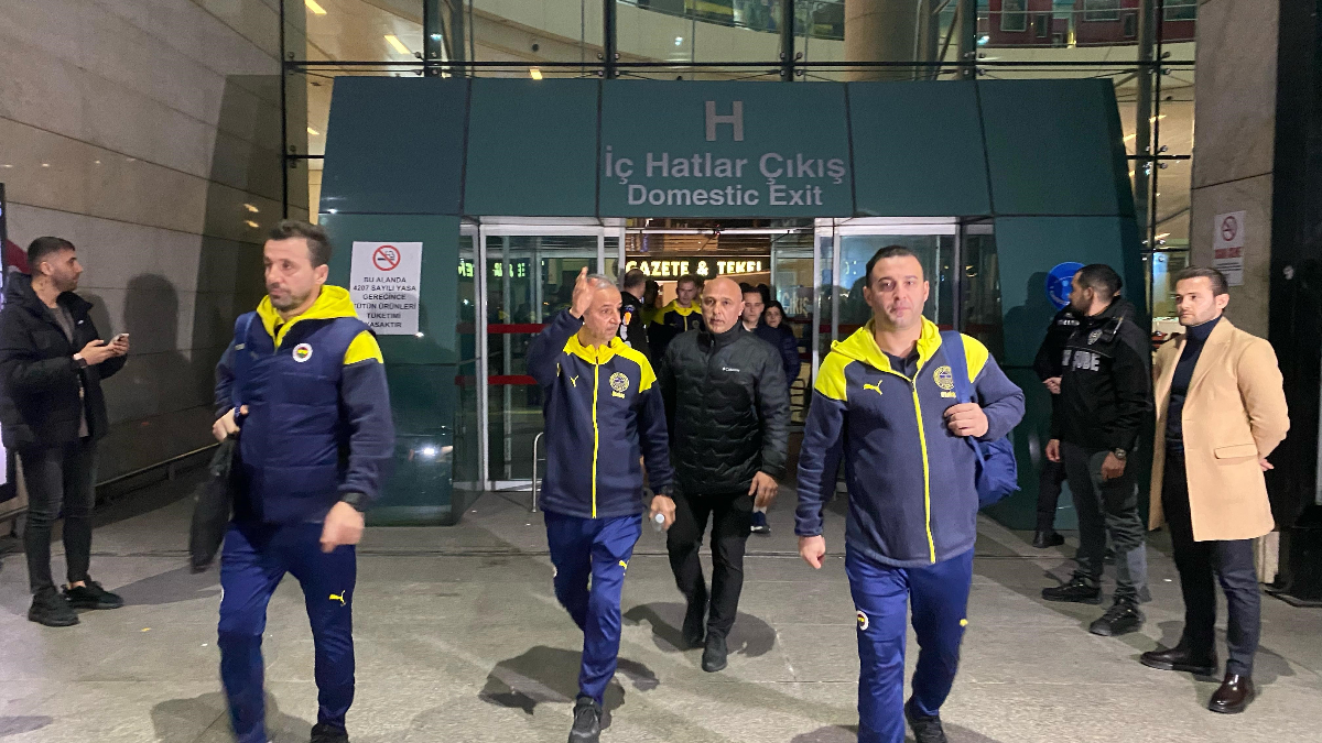Fenerbahçe kafilesi Ankara’ya geldi