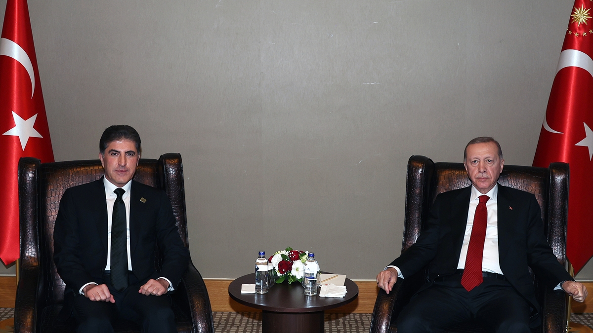 Cumhurbaşkanı Erdoğan, Neçirvan Barzani'yle görüştü: PKK'ya karşı ortak mücadele mesajı