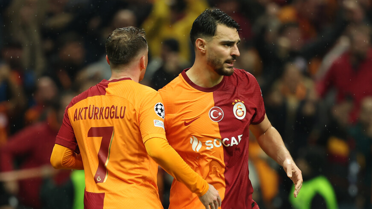Kaan Ayhan ve Kerem Aktürkoğlu'ndan Fenerbahçe'ye gönderme