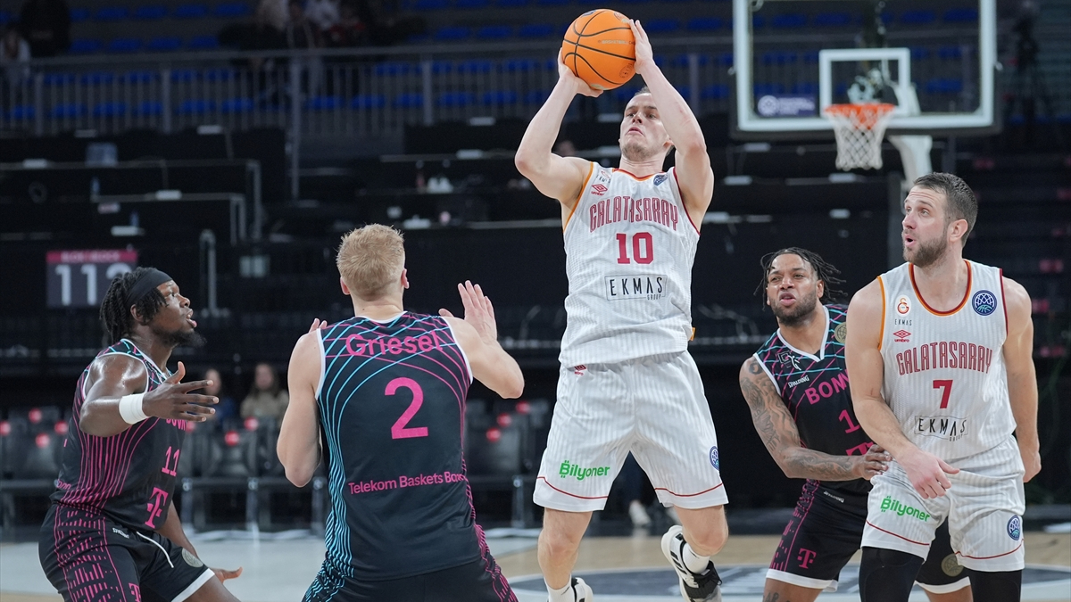 Galatasaray, Telekom Baskets Bonn'u mağlup etti