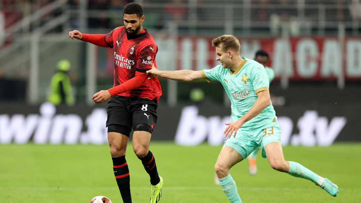Milan, Slavia Prag'ı mağlup etti