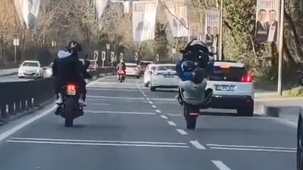 İstanbul'da sosyal medya uğruna canını hiçe saydı: Dakikalarca tek teker seyretti