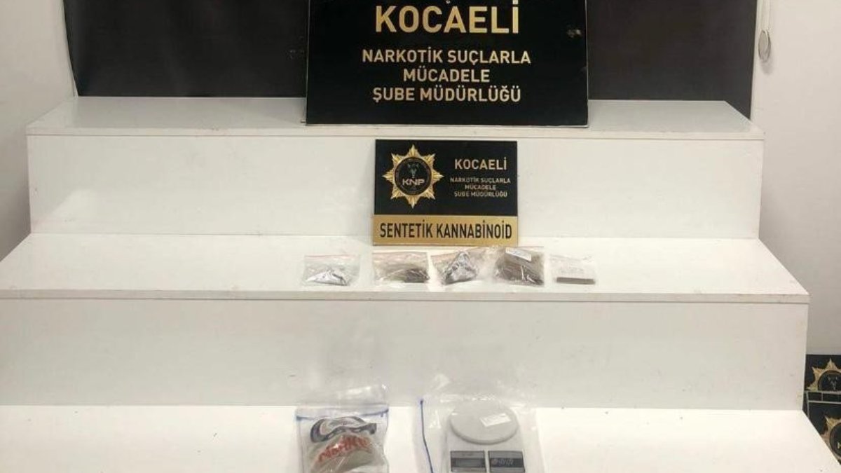 Kocaeli’de uyuşturucu operasyonu: 4 tutuklama