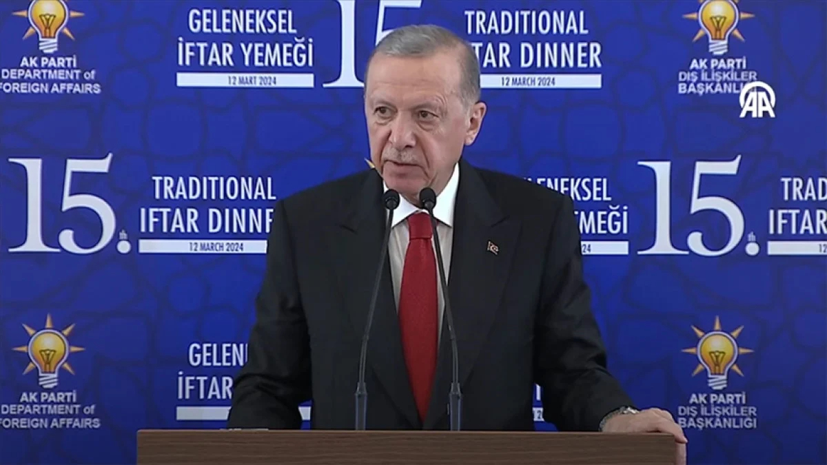 Cumhurbaşkanı Erdoğan'ın büyükelçilerle iftar programı konuşması