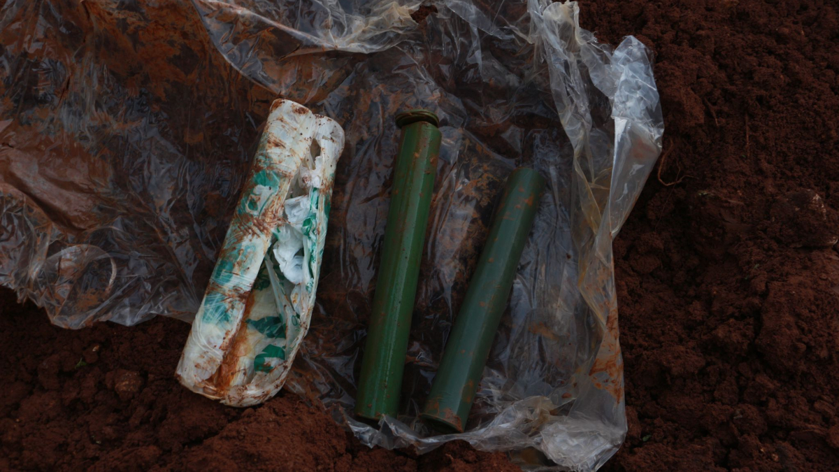 Siirt'te terör örgütüne ait roketatar mühimmatı bulundu