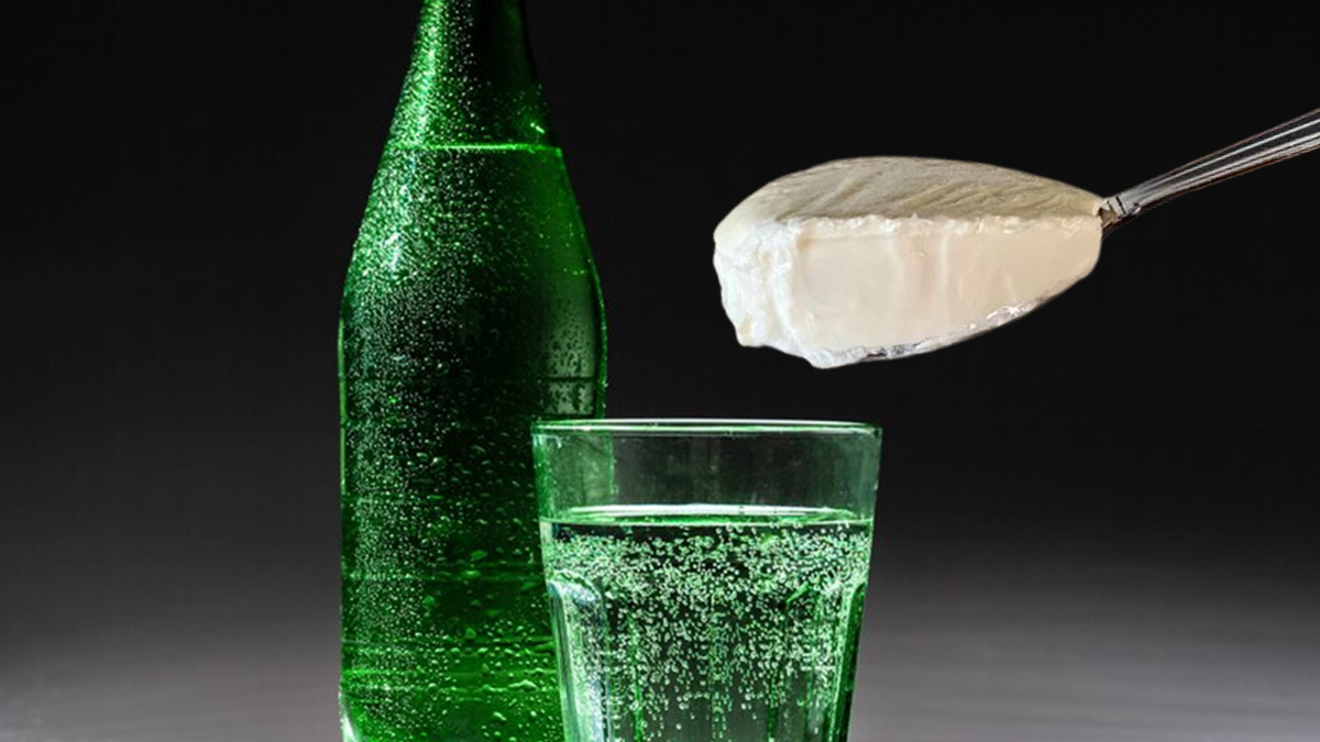 Maden suyuna 4 kaşık ekleyin, 1 ayda 4 beden incelin