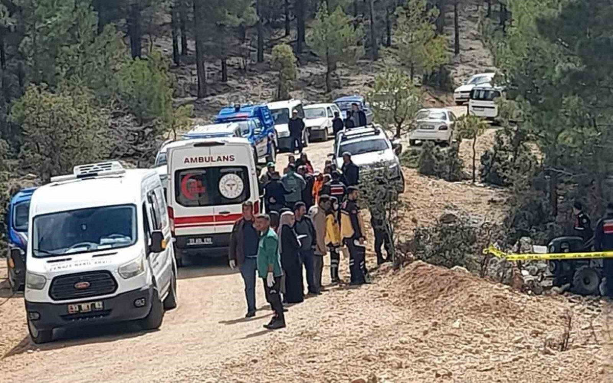 Mersin’de direksiyon hakimiyetini kaybeden taktak sürücüsü hayatını kaybetti
