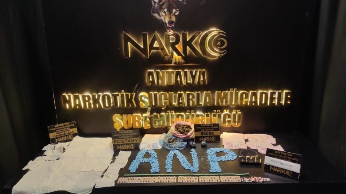 Antalya’da uyuşturucu operasyonları: 17 kişi tutuklandı