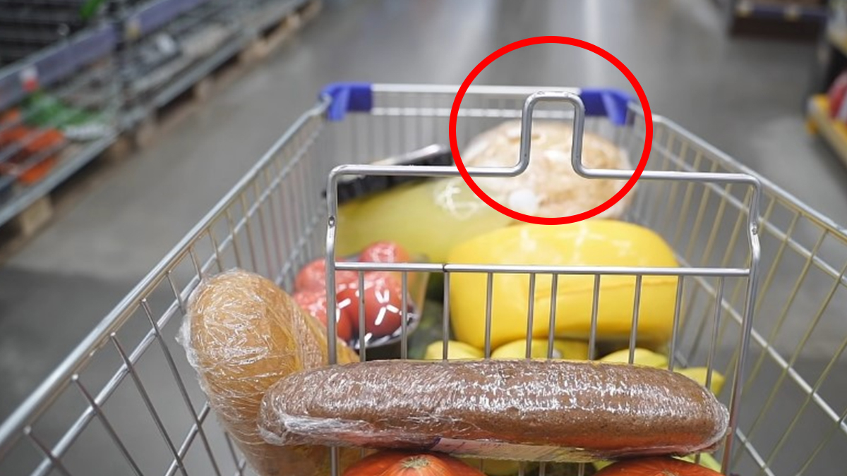 Alışveriş sepetindeki bu çıkıntı bakın ne işe yarıyor