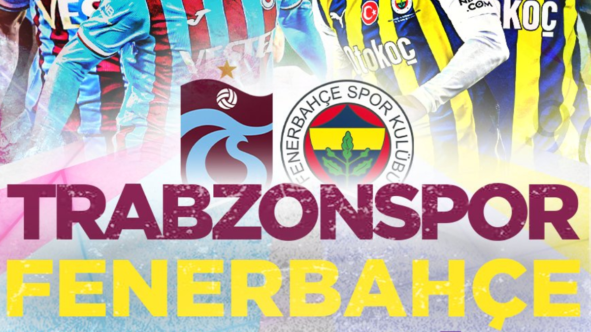 Trabzonspor - Fenerbahçe maçı ne zaman, saat kaçta ve hangi kanalda?