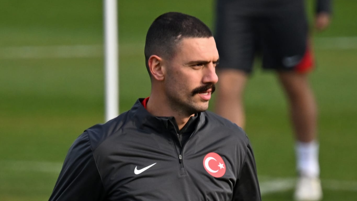 A Milli Takım idmanına Merih Demiral damgası