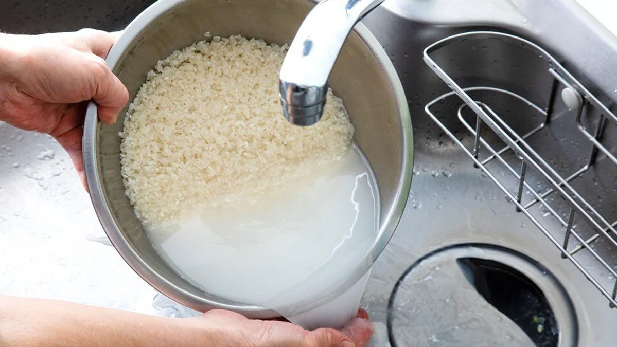 Pirincin suyunu dökenler yandı! Pirinci ıslattıktan sonra dökülen o su bakın ne işe yarıyormuş…