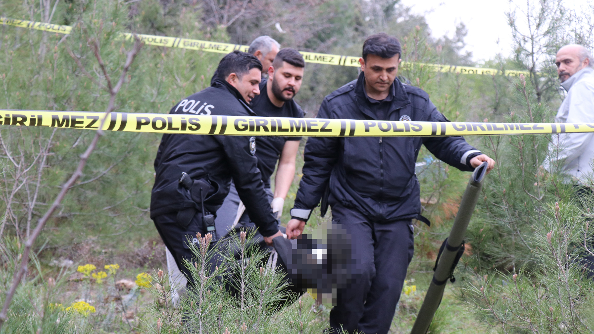 Denizli'de mantar toplamak için gittikleri ormanda ceset buldular