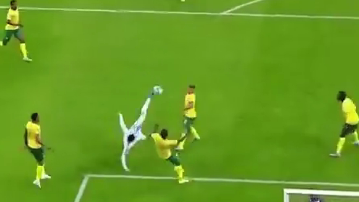 Eski Fenerbahçeli Yassine Benzia'dan Güney Afrika'ya nefis gol