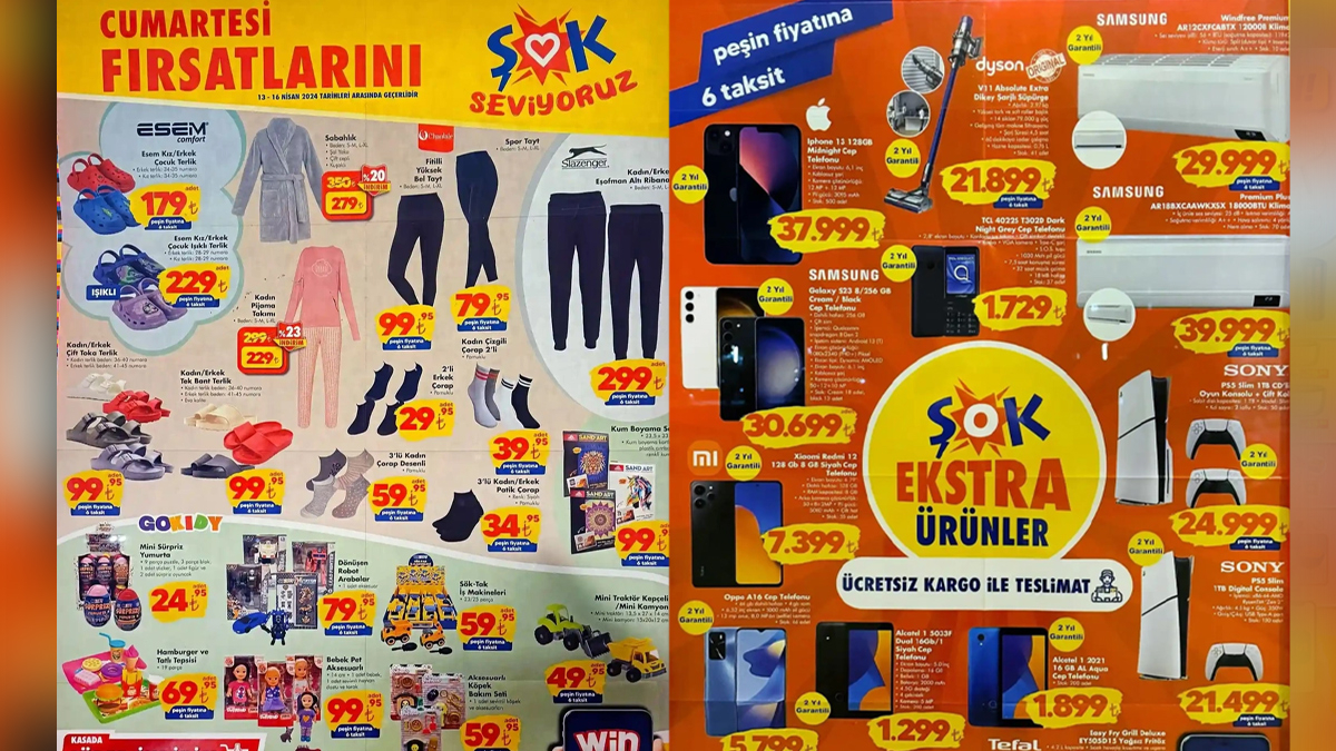 ŞOK market çıldırdı! Bu fiyatlar başka yerde yok; Playstation 5, Dyson Dikey Süpürge, iPhone…