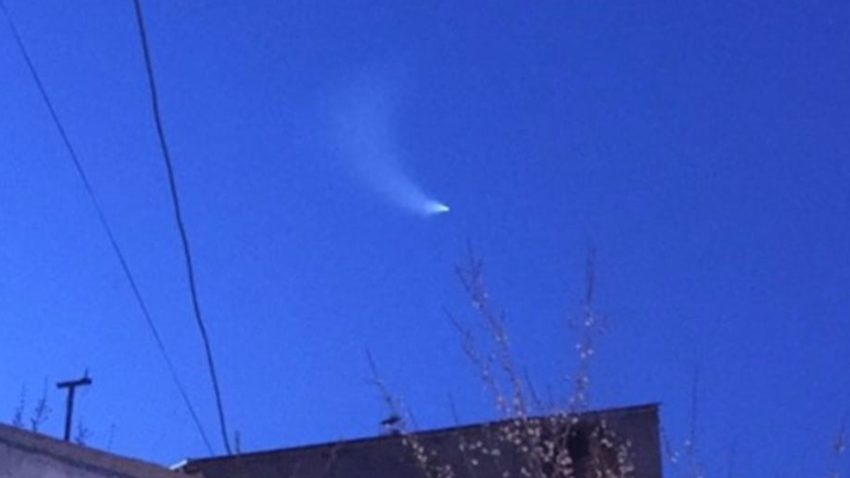 Muş semalarında tanımlanamayan cisim görüntülendi