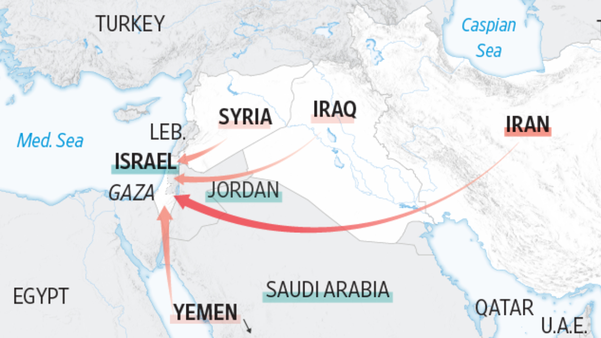 WSJ: İsrail, İran saldırısını ABD'li ve Arap ortaklarının yardımıyla püskürttü