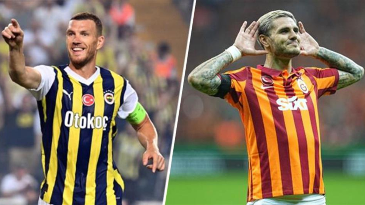 Süper Lig'de gol kralı kim? Dzeko mu, Icardi mi? Trendyol Süper Lig gol krallığı sıralaması...