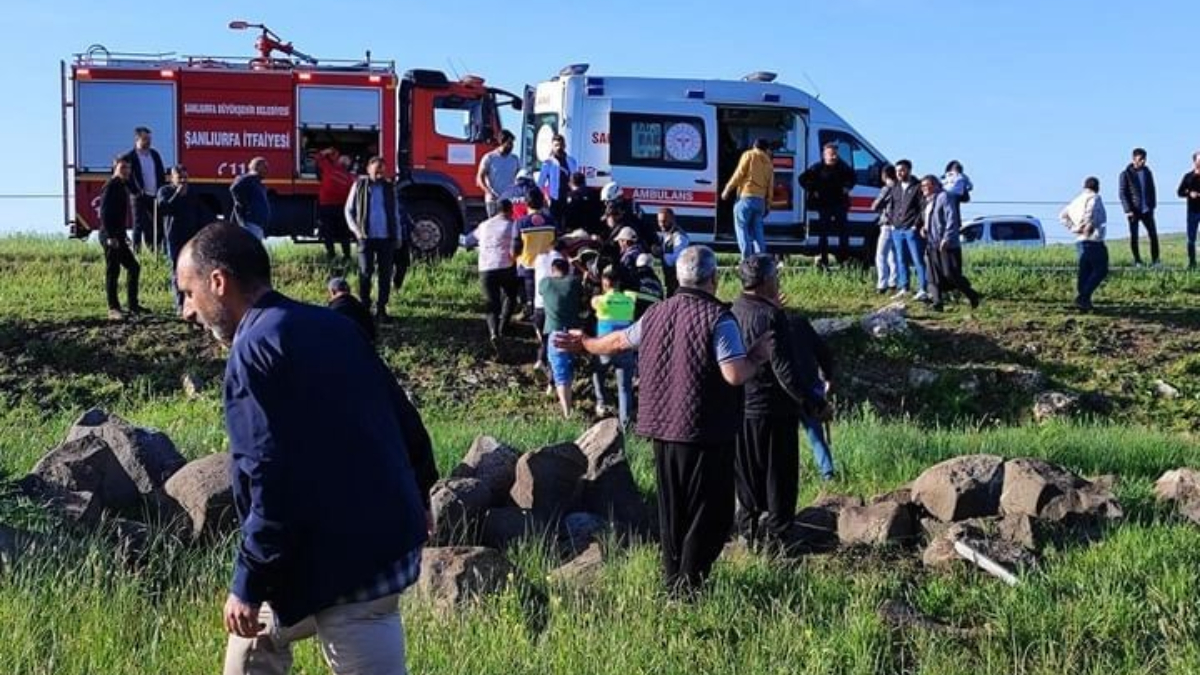 Şanlıurfa'da kaza 1 ölü 5 yaralı