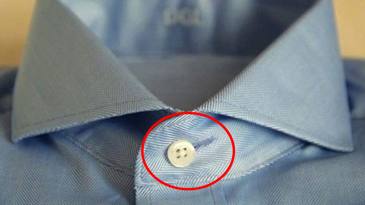 Gömleklerin yakasındaki yatay ilik bakın ne işe yarıyor